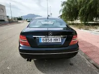 Usado Mercedes C180 156 CV (114 kW) 2012 Azul Coupe
