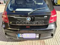 Usado BMW 118 122 CV (89 kW) 2007 Negro Utilitario
