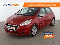 Usado Peugeot 208 68 CV (50 kW) 2015 Rojo Utilitario