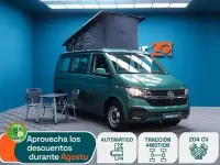 Usado VW California Beach 204 CV (150 kW) 2021 Verde Van