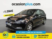 Usado VW Polo Edition 60 CV (44 kW) 2016 Negro