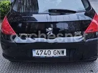 Usado Peugeot 308 120 CV (88 kW) 2009 Negro Berlina