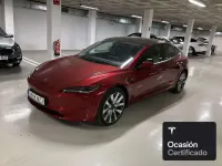 Usado Tesla Model 3 Long Range AWD 269 kW (366 CV) 2025 Rojo Berlina