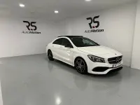 Usado Mercedes CLA220 170 CV (125 kW) 2018 Blanco Berlina