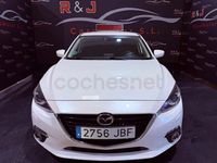 Usado Mazda 3 Luxury 120 CV (88 kW) 2015 Blanco Berlina