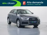 Usado Audi Q3 Sport 150 CV (110 kW) 2017 Gris / plata SUV