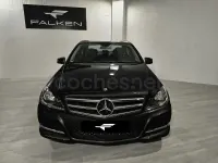 Usado Mercedes C200 Avantgarde 136 CV (100 kW) 2012 Negro Berlina