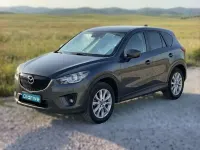 Usado Mazda CX-5 Luxury 150 CV (110 kW) 2014 Gris SUV