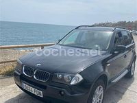 Usado BMW X3 150 CV (110 kW) 2006 Negro SUV