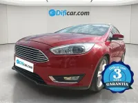 Usado Ford Focus Titanium 125 CV (91 kW) 2018 Rojo Berlina