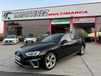 Usado Audi A4 S-Line 136 CV (100 kW) 2021 Negro Berlina