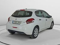 Usado Peugeot 208 Access 75 CV (55 kW) 2016 Blanco Utilitario