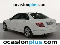 Usado Mercedes C200 Avantgarde 136 CV (100 kW) 2010 Blanco Berlina