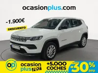 Usado Jeep Compass Longitude 130 CV (95 kW) 2022 Blanco SUV