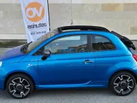 Usado Fiat 500 69 CV (50 kW) 2017 Azul Descapotable