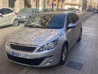 Usado Peugeot 308 SW Style 120 CV (88 kW) 2015 Gris / plata Familiar