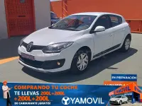Usado Renault Mégane Life 95 CV (69 kW) 2014 Blanco Berlina