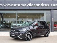 Usado VW T-Cross Sportline 110 CV (80 kW) 2021 Negro SUV