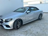 Usado Mercedes E220 194 CV (142 kW) 2020 Gris / plata Descapotable