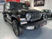Usado Jeep Wrangler Unlimited Sahara 381 CV (280 kW) 2022 Negro SUV