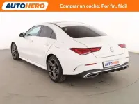 Usado Mercedes CLA180 AMG line 136 CV (100 kW) 2019 Blanco Coupe