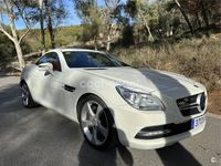 Usado Mercedes SLK250 204 CV (150 kW) 2012 Blanco Descapotable