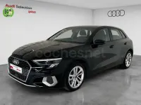 Usado Audi A3 Advanced Plus 110 CV (80 kW) 2021 Negro Berlina