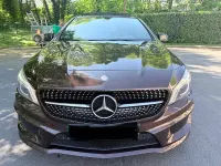 Usado Mercedes CLA200 AMG line 136 CV (100 kW) 2016 Marrón Coupe