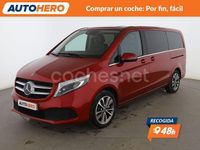 Usado Mercedes V300 Avantgarde 239 CV (175 kW) 2021 Rojo Monovolumen