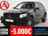 Usado Mercedes GLC220 AMG line 170 CV (125 kW) 2016 Negro SUV