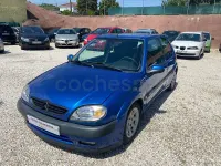 Usado Citroën Saxo 90 CV (66 kW) 2000 Azul Utilitario