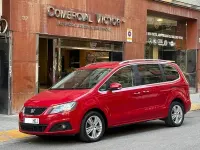 Usado Seat Alhambra Ecomotive 170 CV (125 kW) 2011 Rojo Monovolumen