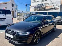 Usado Audi A4 245 CV (180 kW) 2013 Negro Familiar