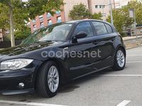 Usado BMW 118 122 CV (89 kW) 2006 Negro Utilitario