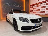 Usado Mercedes C63S AMG 510 CV (375 kW) 2020 Blanco Coupe