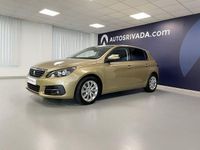 Usado Peugeot 308 Style 130 CV (95 kW) 2018 Dorado Utilitario