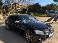 Usado Mercedes C220 Avantgarde 150 CV (110 kW) 2007 Negro Berlina