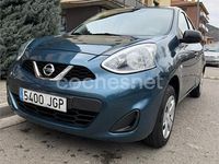 Usado Nissan Micra Acenta 80 CV (58 kW) 2015 Azul Berlina