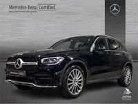 Usado Mercedes GLC220 194 CV (142 kW) 2021 Negro SUV