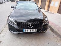 Usado Mercedes C220 Avantgarde 170 CV (125 kW) 2016 Negro Berlina