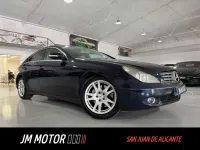 Usado Mercedes CLS350 292 CV (214 kW) 2007 Azul Coupe