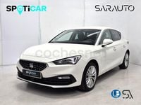 Usado Seat Leon XCELLENCE 110 CV (80 kW) 2021 Blanco Berlina