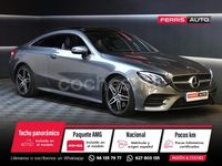 Usado Mercedes E220 194 CV (142 kW) 2018 Gris / plata Coupe