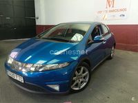 Usado Honda Civic Sport 140 CV (102 kW) 2007 Azul Berlina