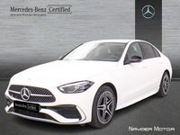 Usado Mercedes C300e AMG line 313 CV (230 kW) 2025 Blanco polar