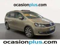 Usado VW Sharan Sportline 150 CV (110 kW) 2017 Oro Monovolumen