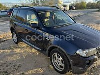 Usado BMW X3 150 CV (110 kW) 2007 Azul SUV