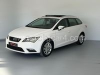 Usado Seat Leon Ecomotive 110 CV (80 kW) 2015 Blanco Familiar