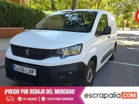 Usado Peugeot Partner S 102 CV (75 kW) 2021 Blanco Monovolumen