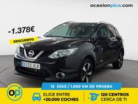 Usado Nissan Qashqai N-Connecta 131 CV (96 kW) 2016 Negro SUV
